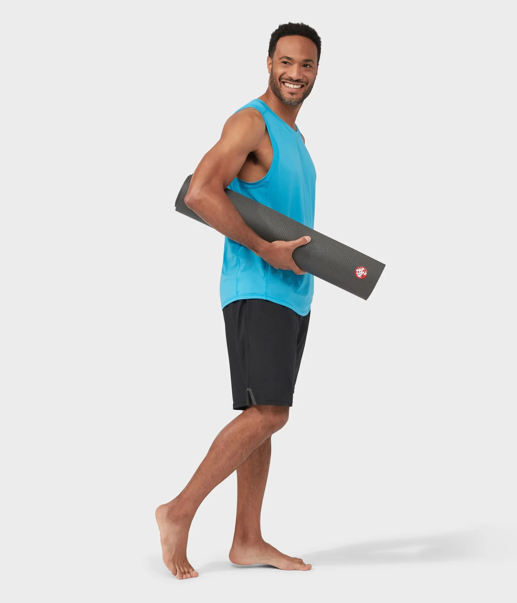 Manduka Apparel - Men's Pro Top - Tech Slim Fit Tank - Dresden Blue
