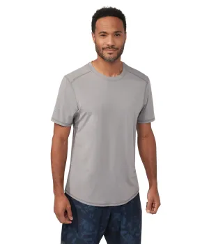 Manduka Apparel - Men's Tech Tee1 - Silver Filigree
