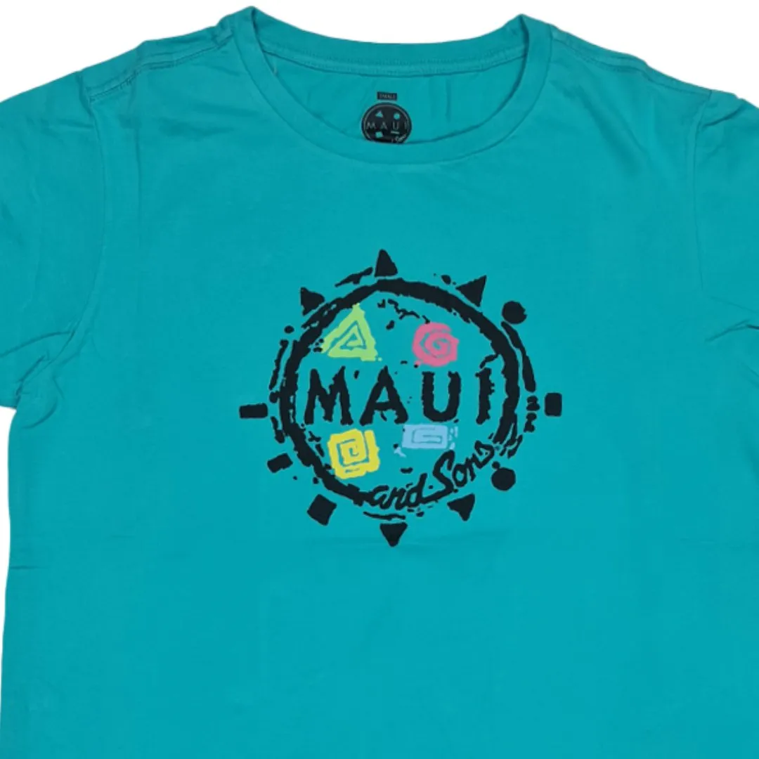 MAUI AND SONS ROUND NECK TEE - CERAMIC