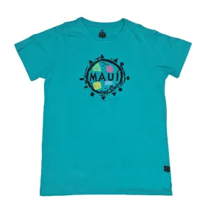 MAUI AND SONS ROUND NECK TEE - CERAMIC