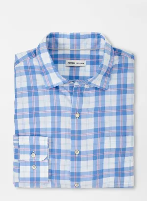 Menlo Cotton Shirt (Blue Granite)