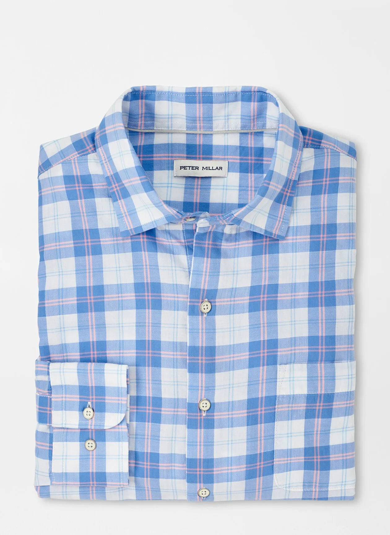Menlo Cotton Shirt (Blue Granite)
