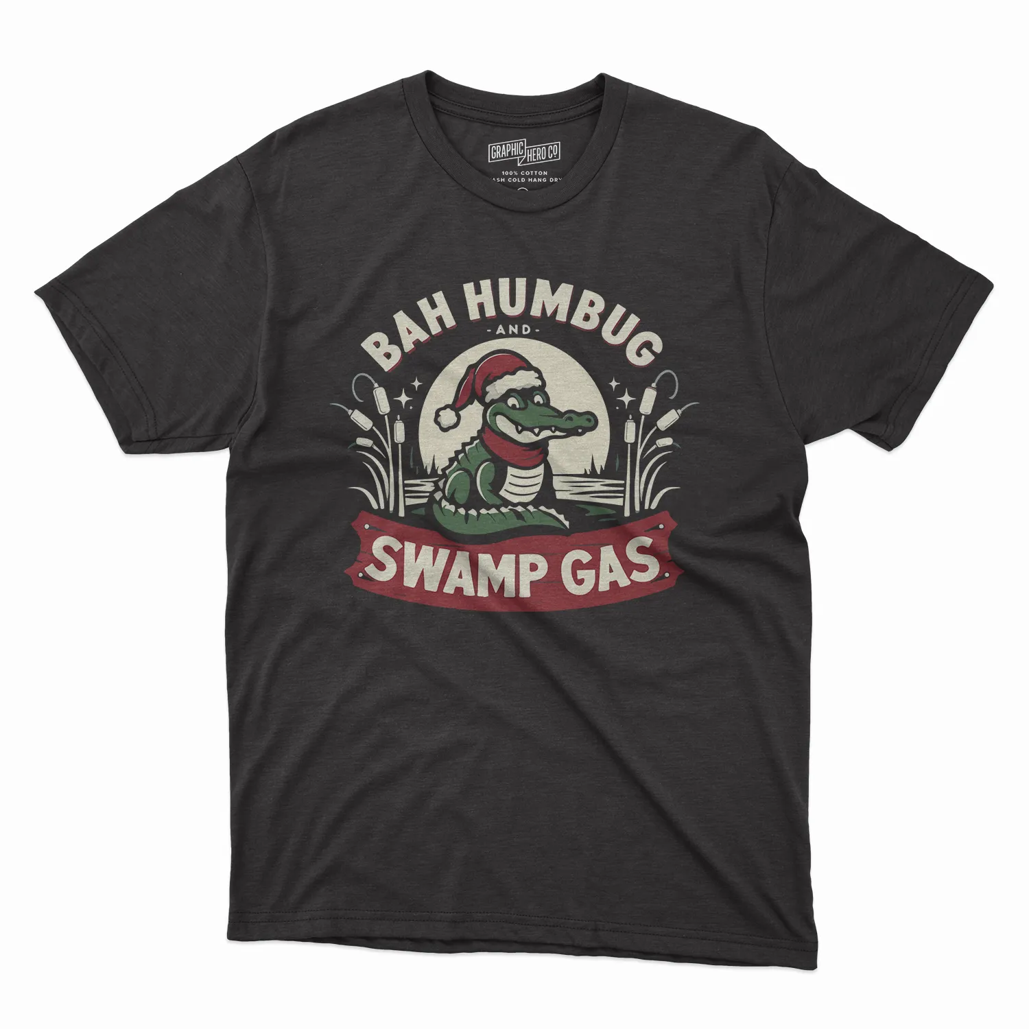 Men's BAH HUMBUG AND SWAMP GAS Short Sleeve T-shirt