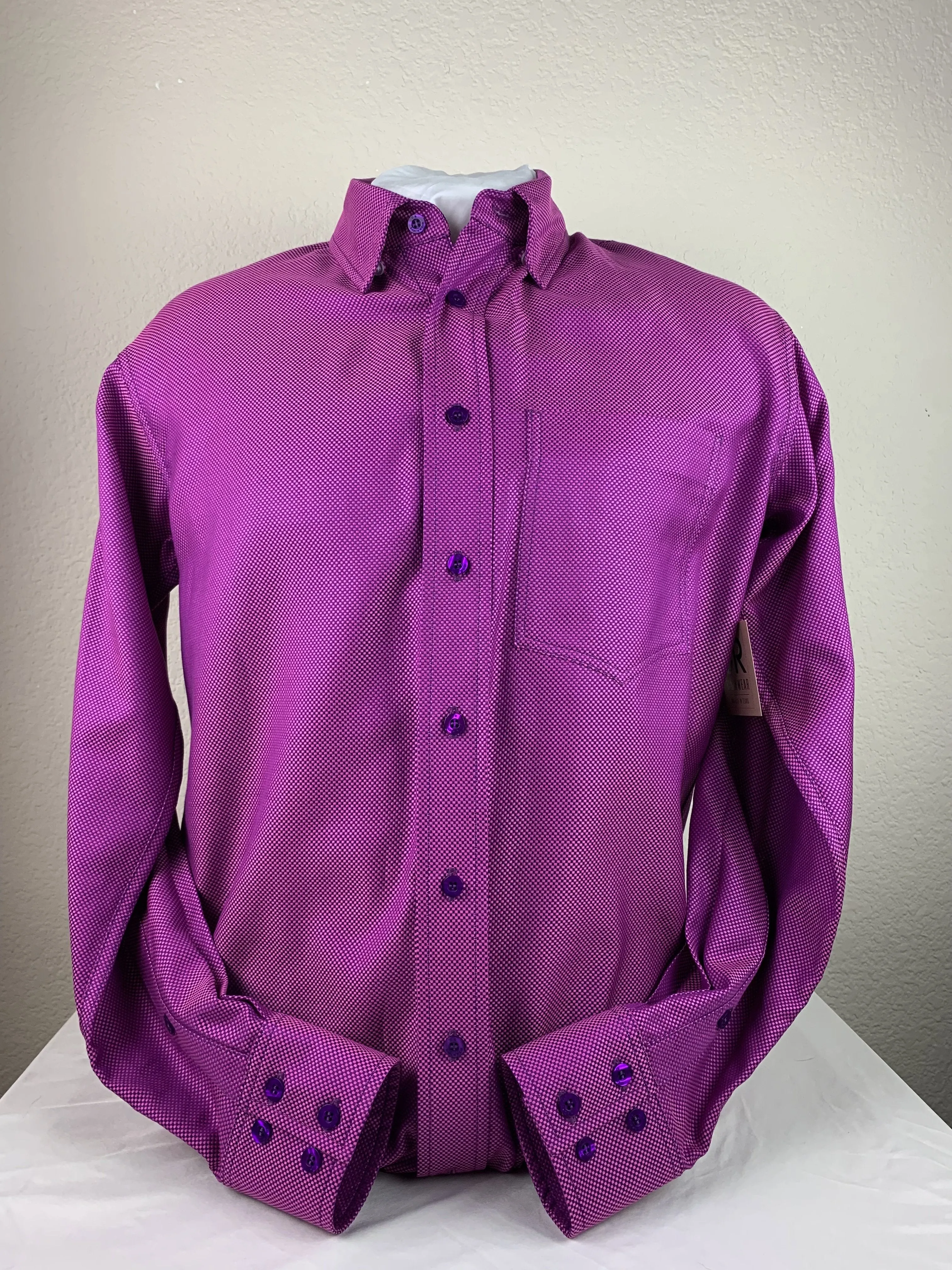 Men's CR Western Pro Raspberry Sorbet Italian Cotton- FINAL SALE