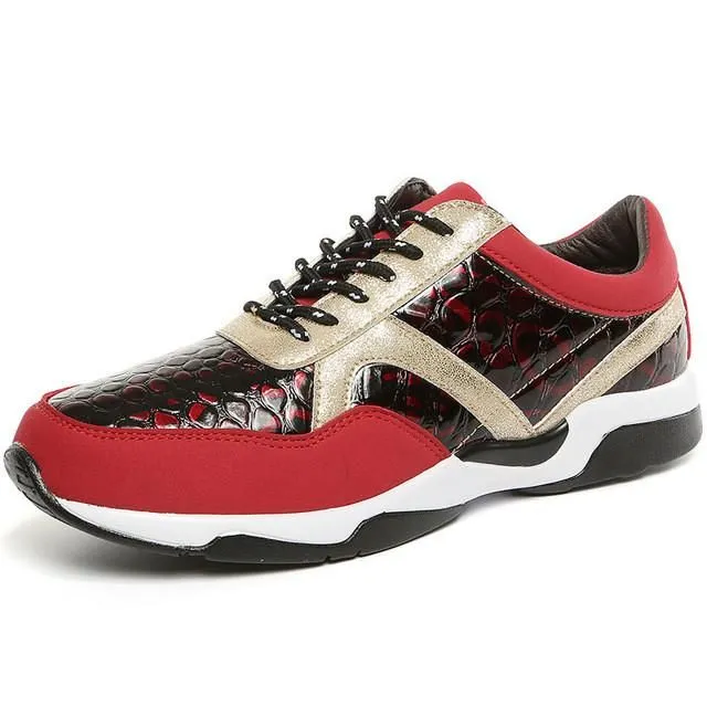 Men's Fashion Design Lace Breathable Lace Up's