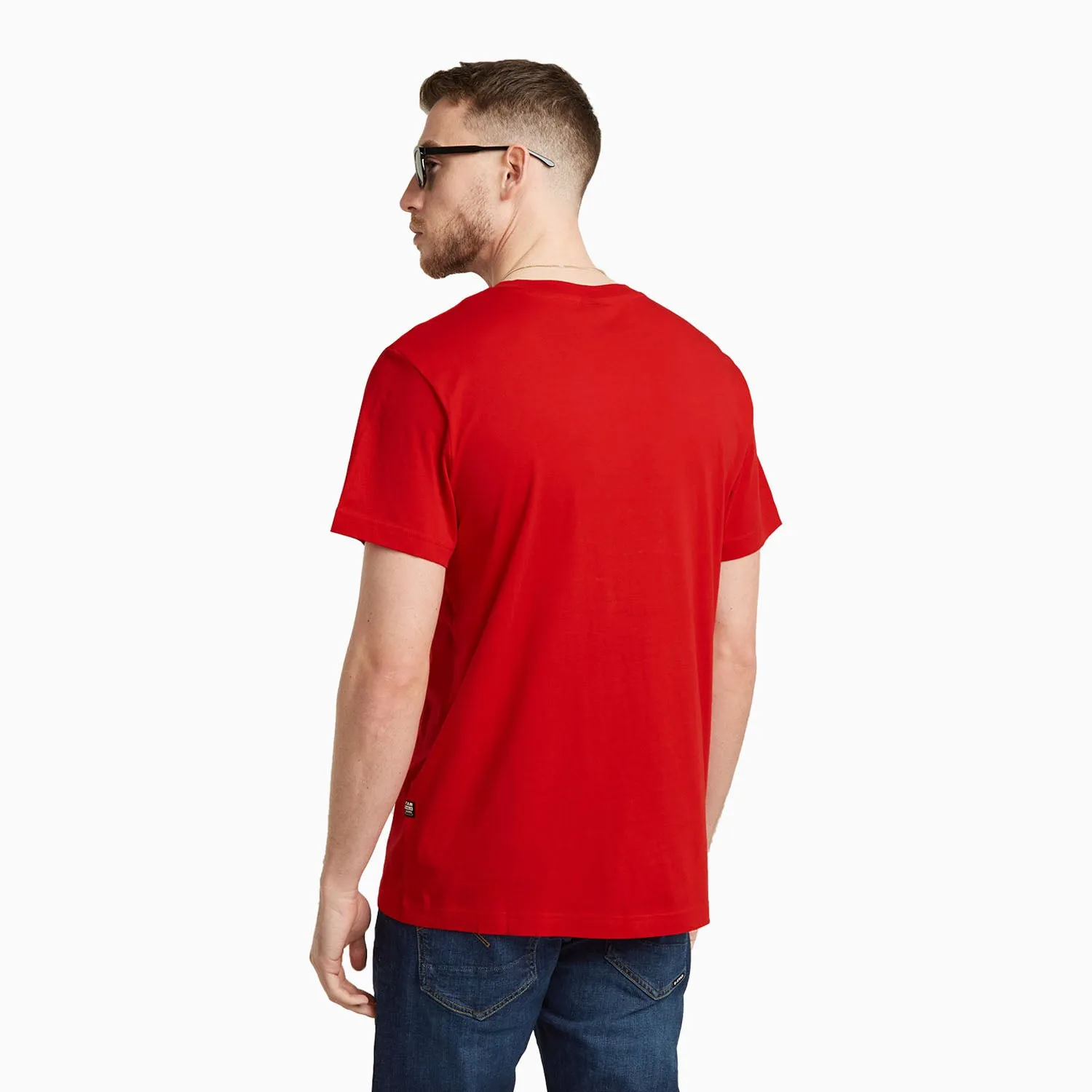Men's G Star Graphic Crew Neck T Shirt