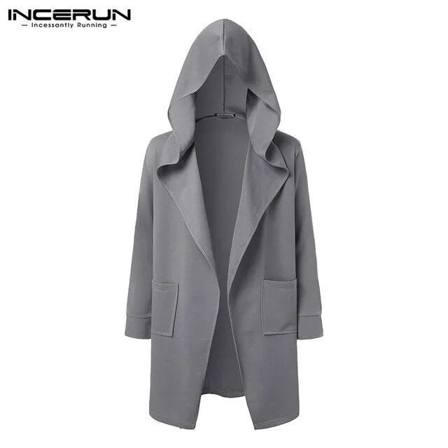 Men's Hooded Trench Coat