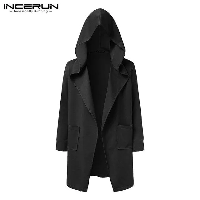 Men's Hooded Trench Coat
