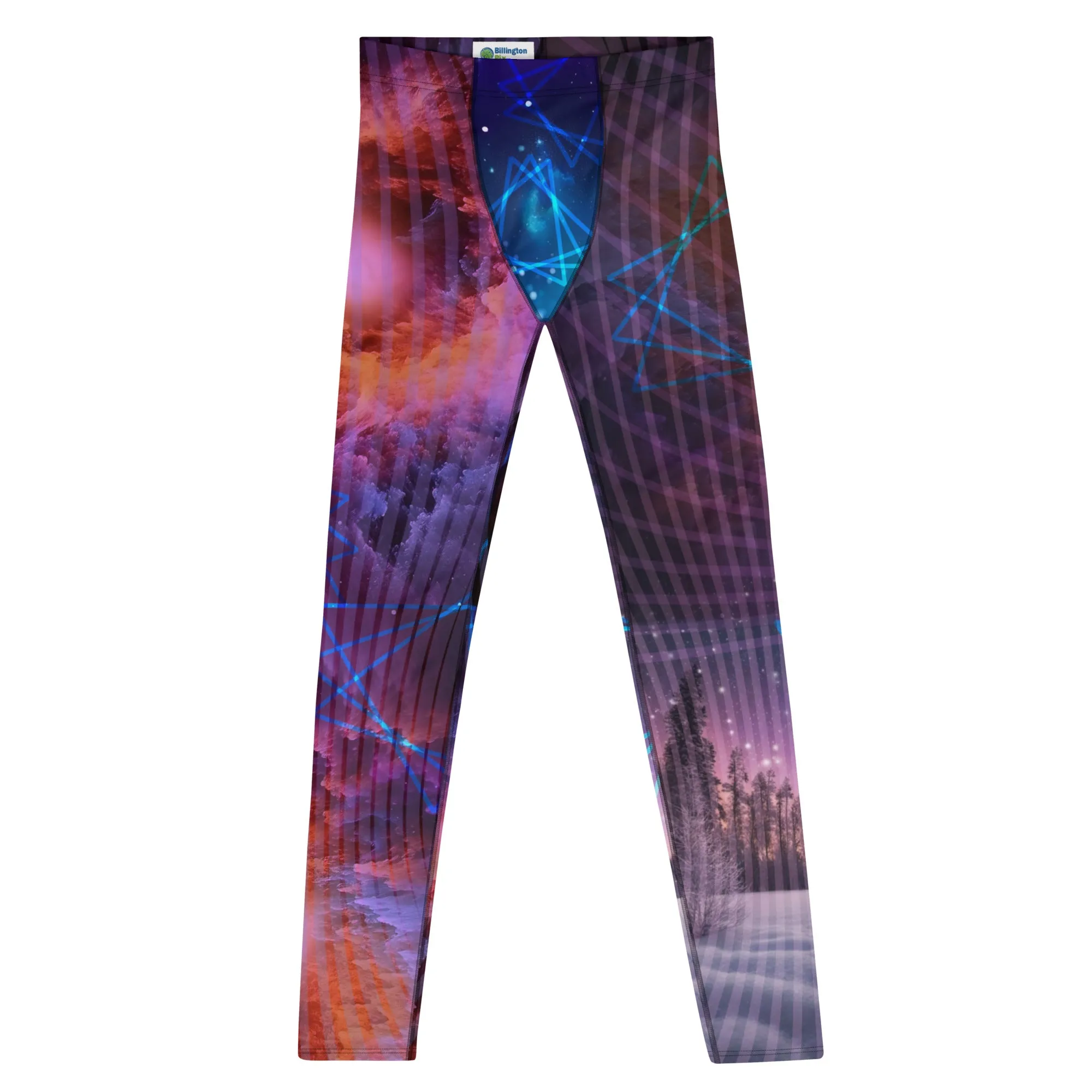 Mens Leggings, Galactic Nebula