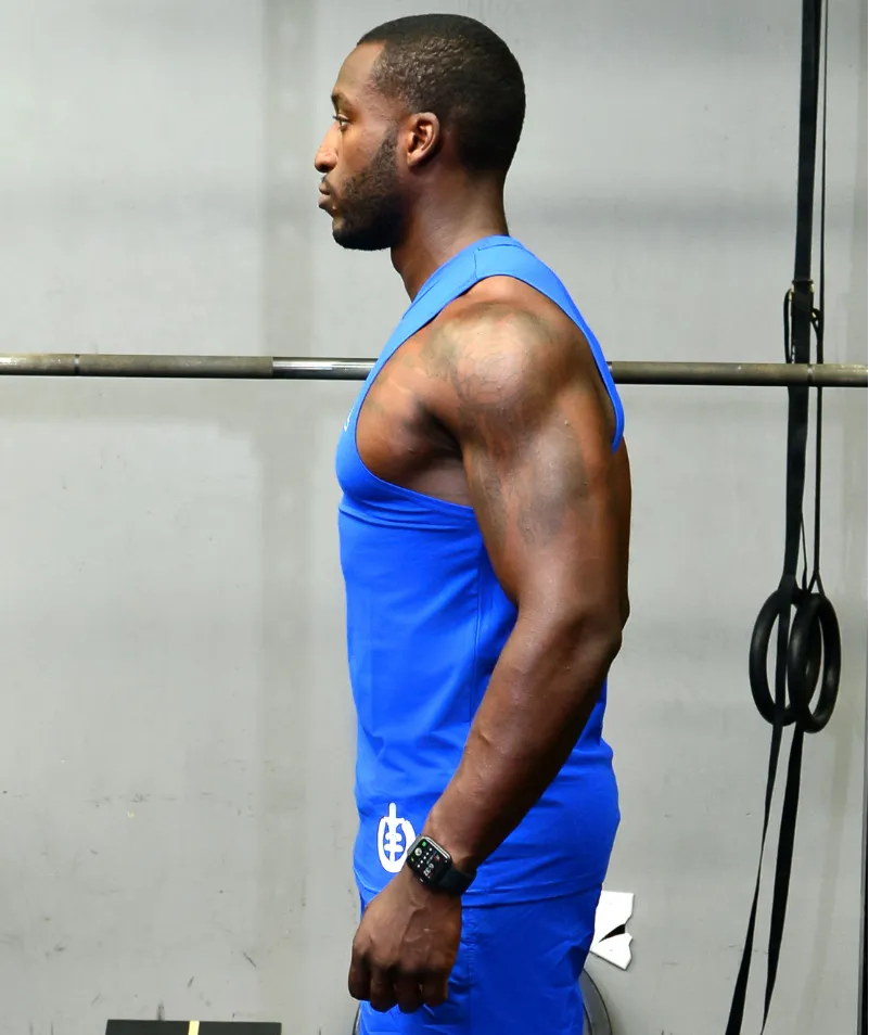 Men's Level Up Tank Top | Blue