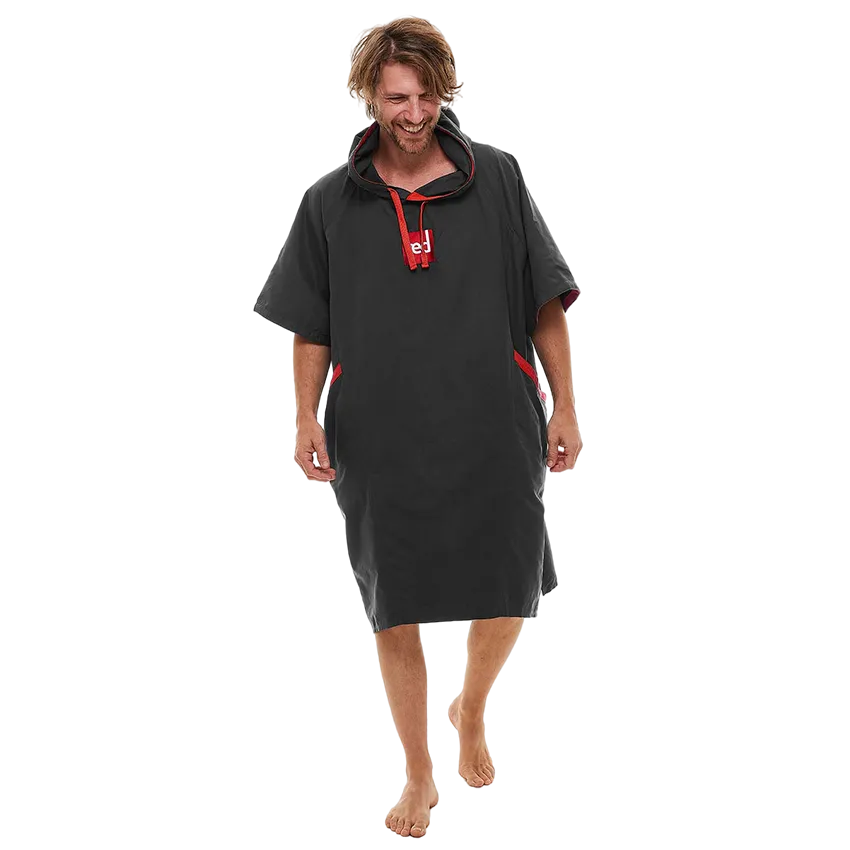 Men's Quick Dry Microfibre Changing Robe - Grey