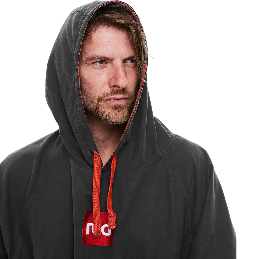 Men's Quick Dry Microfibre Changing Robe - Grey