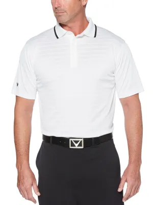 Mens Raised Ottoman Polo