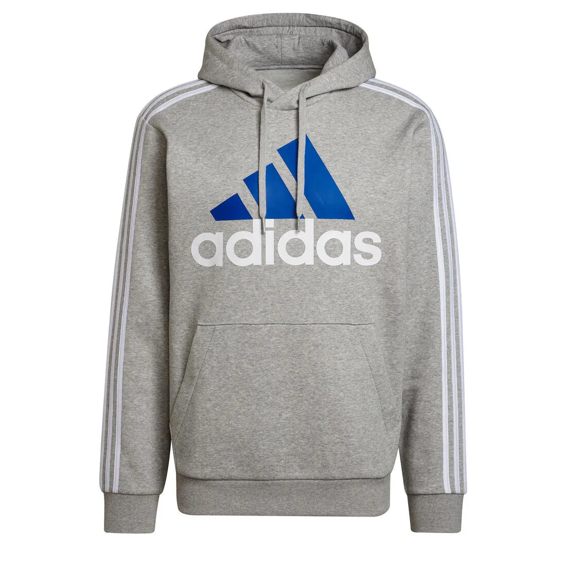 Men's Straight-Cut Crew Neck Hoodie - Grey