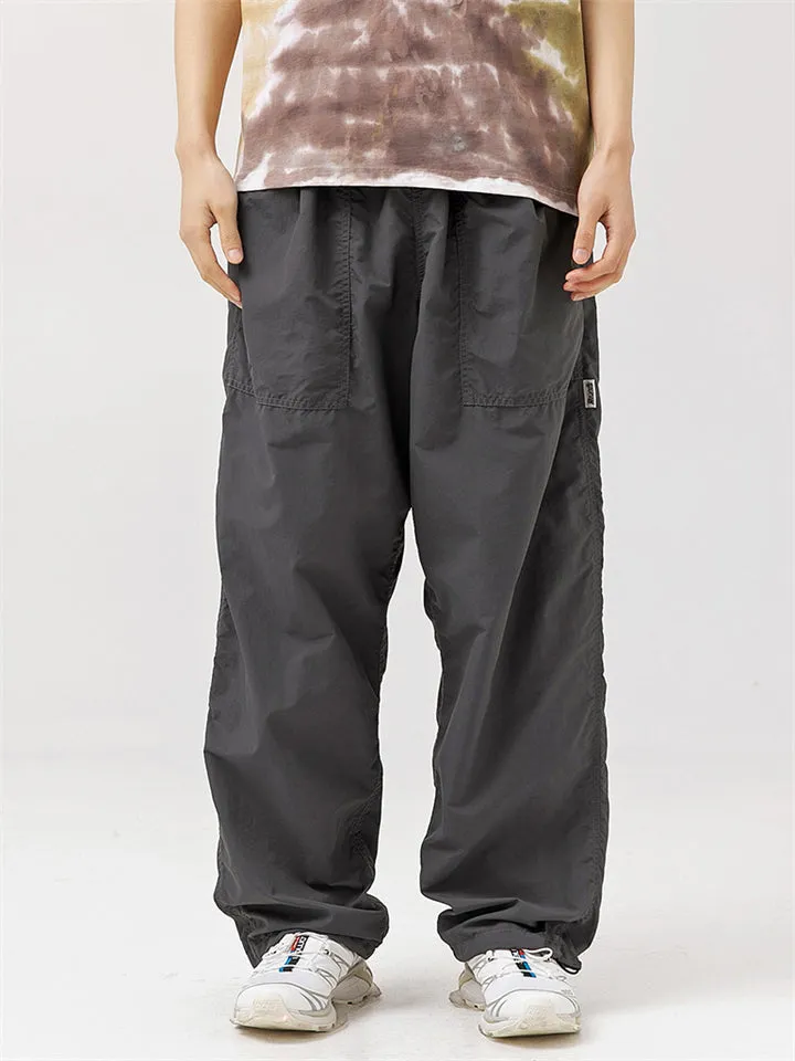 Men's Summer Breathable Quick Dry Loose Sport Pants