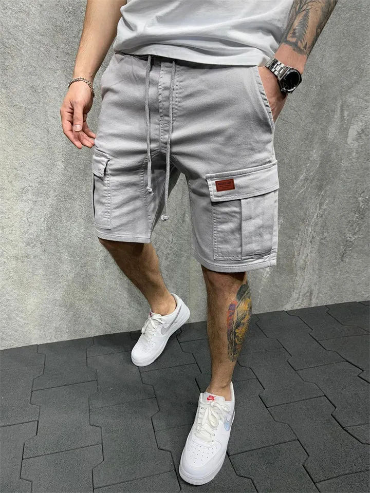 Men’s Summer Quick Dry Multi Pockets Loose Sports Shorts