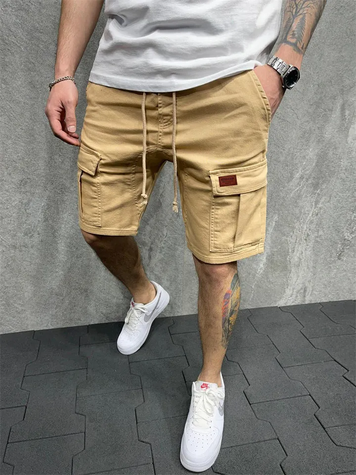 Men’s Summer Quick Dry Multi Pockets Loose Sports Shorts
