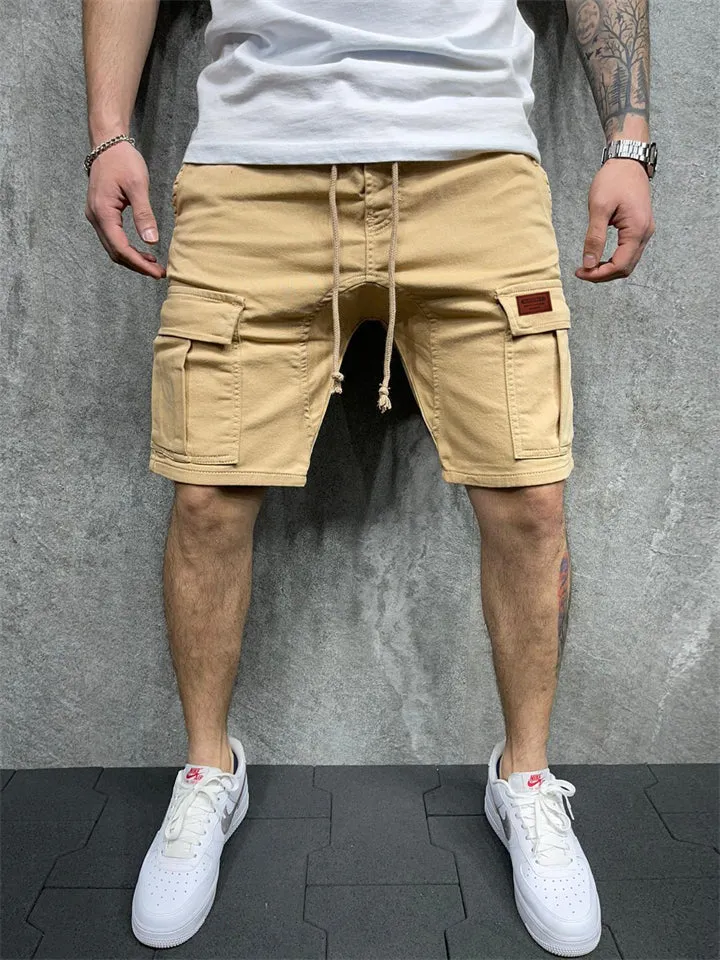 Men’s Summer Quick Dry Multi Pockets Loose Sports Shorts