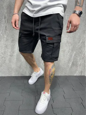 Men’s Summer Quick Dry Multi Pockets Loose Sports Shorts