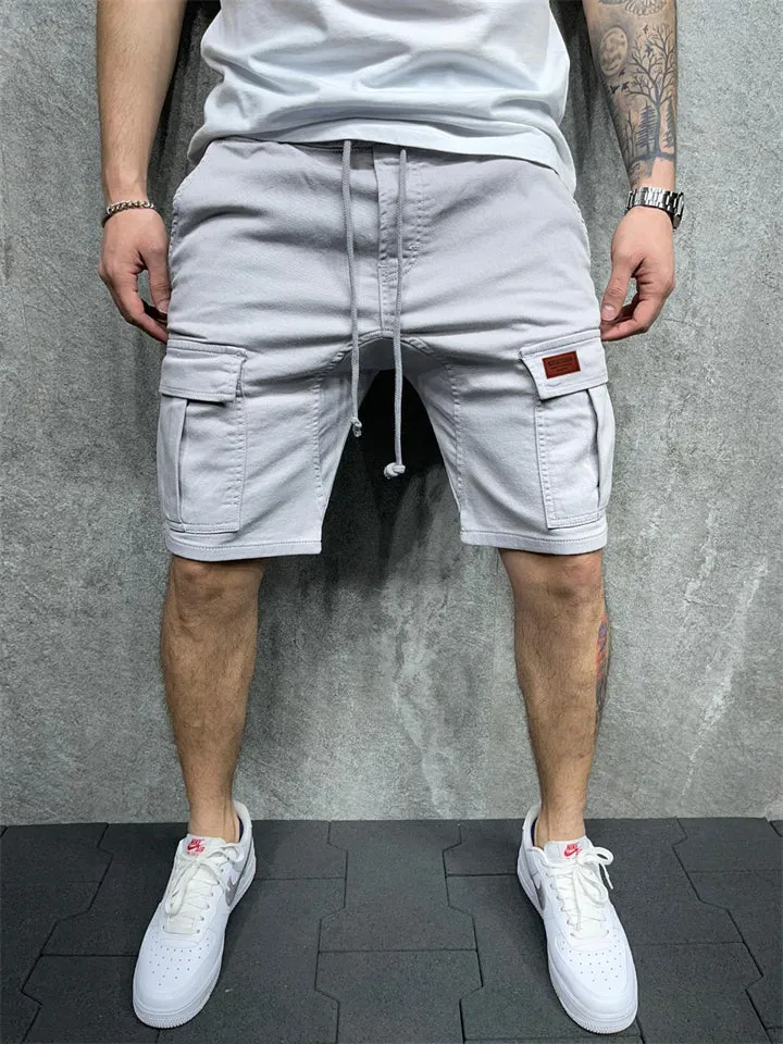 Men’s Summer Quick Dry Multi Pockets Loose Sports Shorts