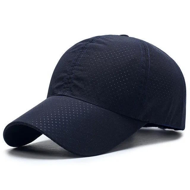 Men's Summer Snapback Breathable Baseball Hat