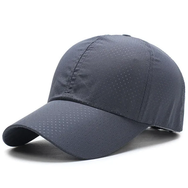 Men's Summer Snapback Breathable Baseball Hat