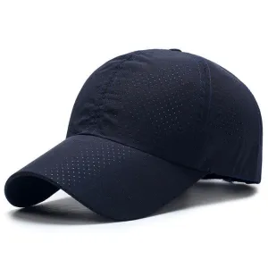 Men's Summer Snapback Breathable Baseball Hat