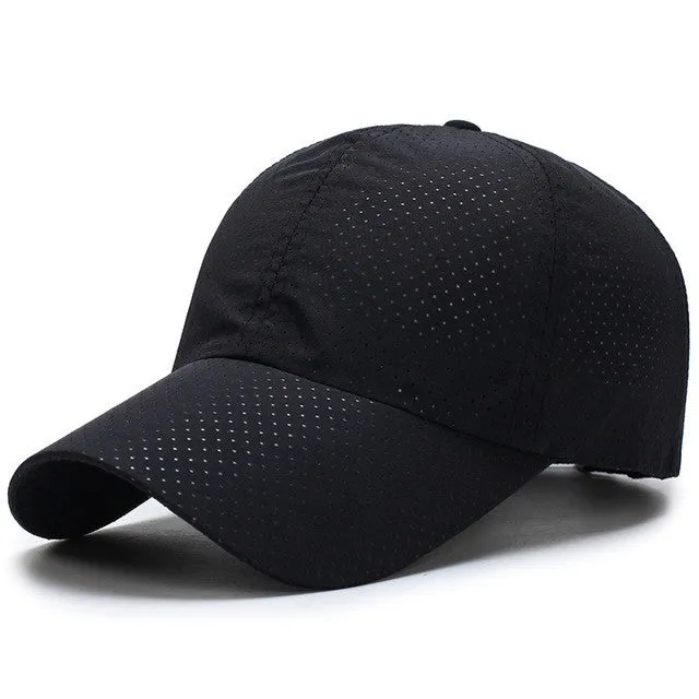 Men's Summer Snapback Breathable Baseball Hat
