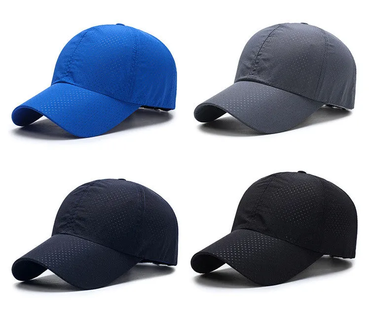 Men's Summer Snapback Breathable Baseball Hat
