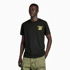Men's Vest Back Graphic T-Shirt