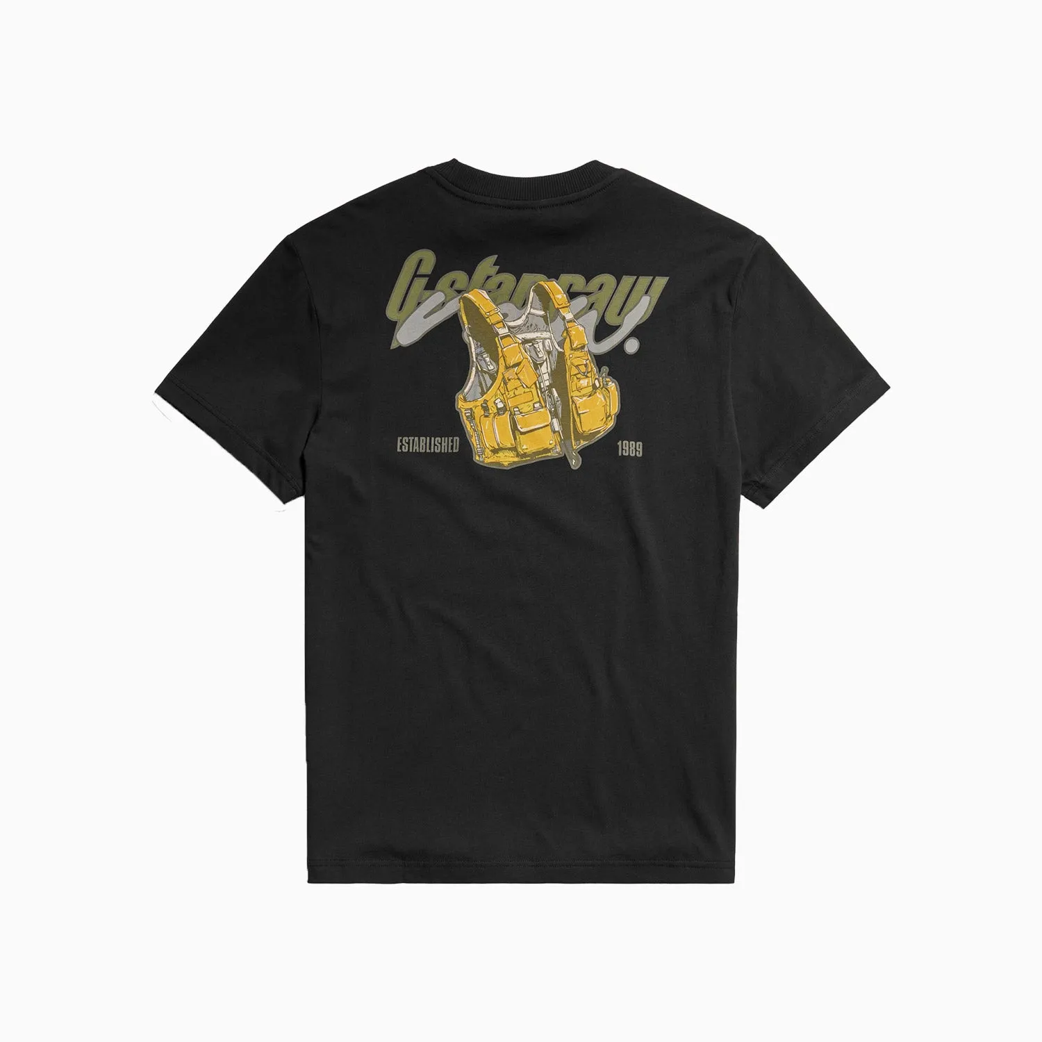 Men's Vest Back Graphic T-Shirt