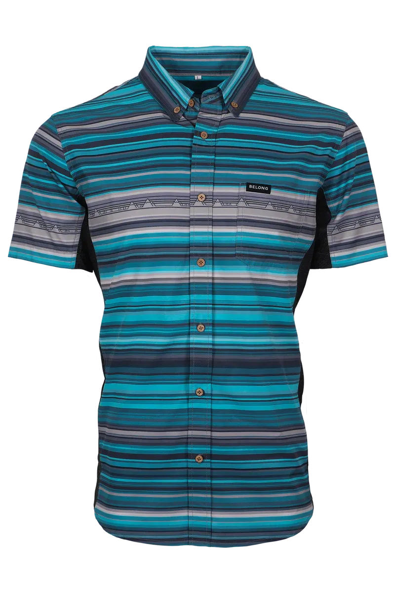 Men's Vista Stretch Button Down - Summit Teal