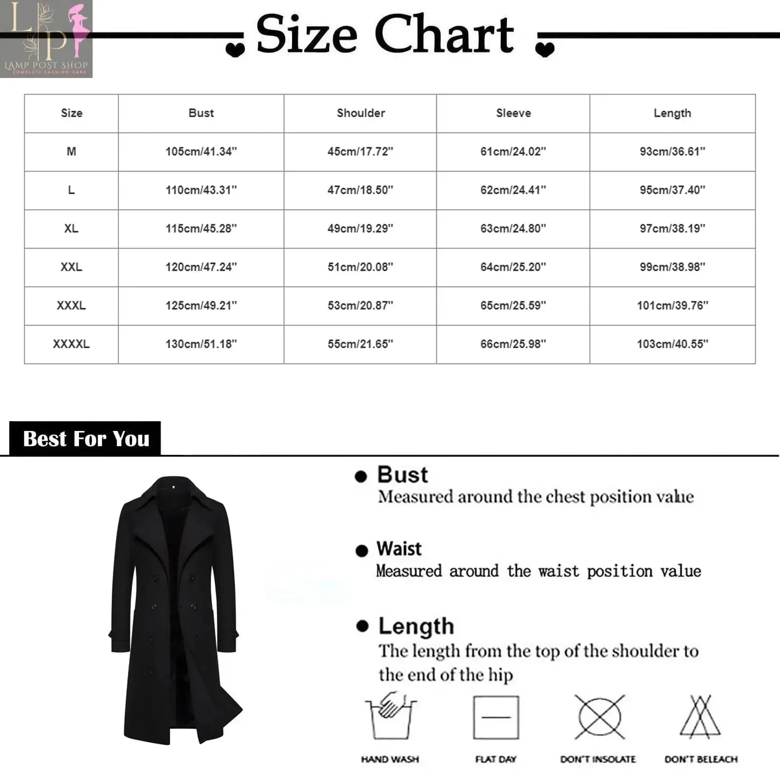 Men'S Winter Long Sleeve Slim Coat, Male Warm Pocket Long Cardigans