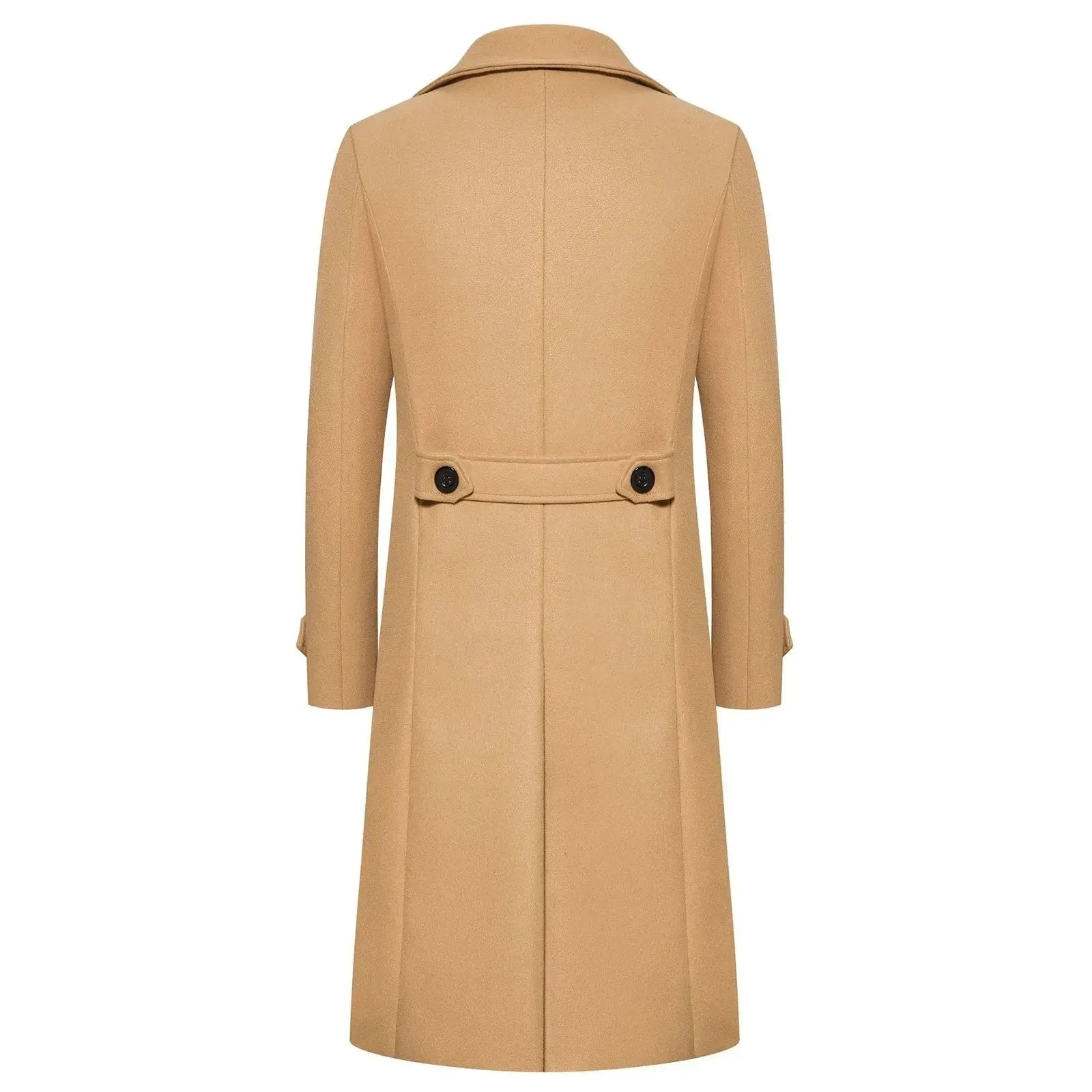 Men'S Winter Long Sleeve Slim Coat, Male Warm Pocket Long Cardigans