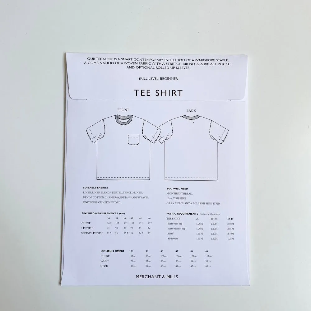 Merchant & Mills Pattern : Tee Shirt