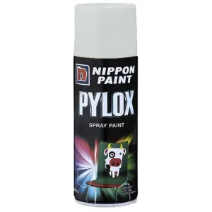 Nippon Paint Pylox Spary Paint Solid, Heat Resistant & Silver Chrome - 400 cc