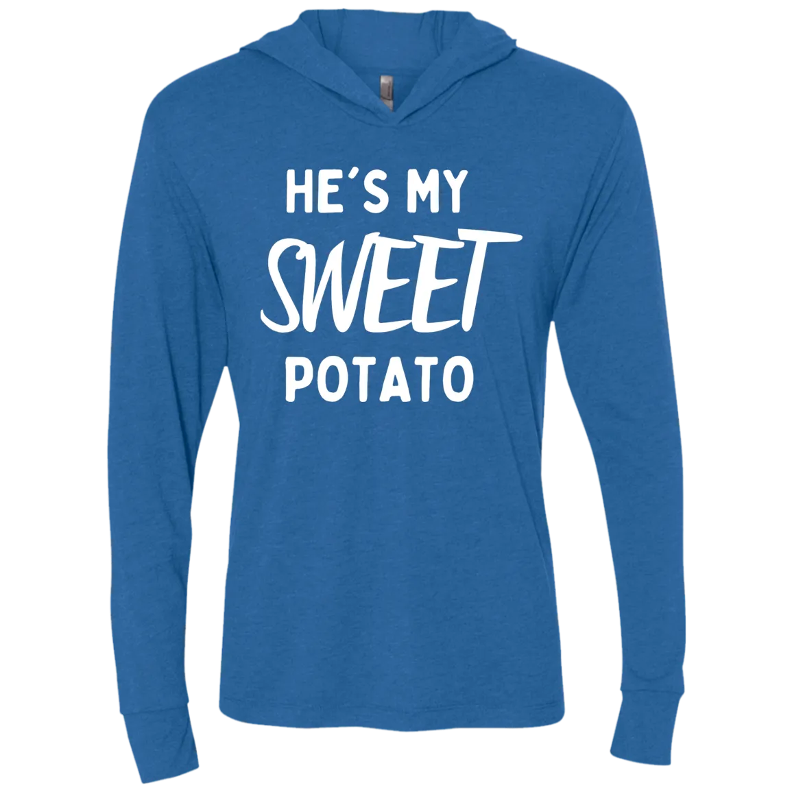 NL6021 Unisex Triblend LS Hooded T-Shirt