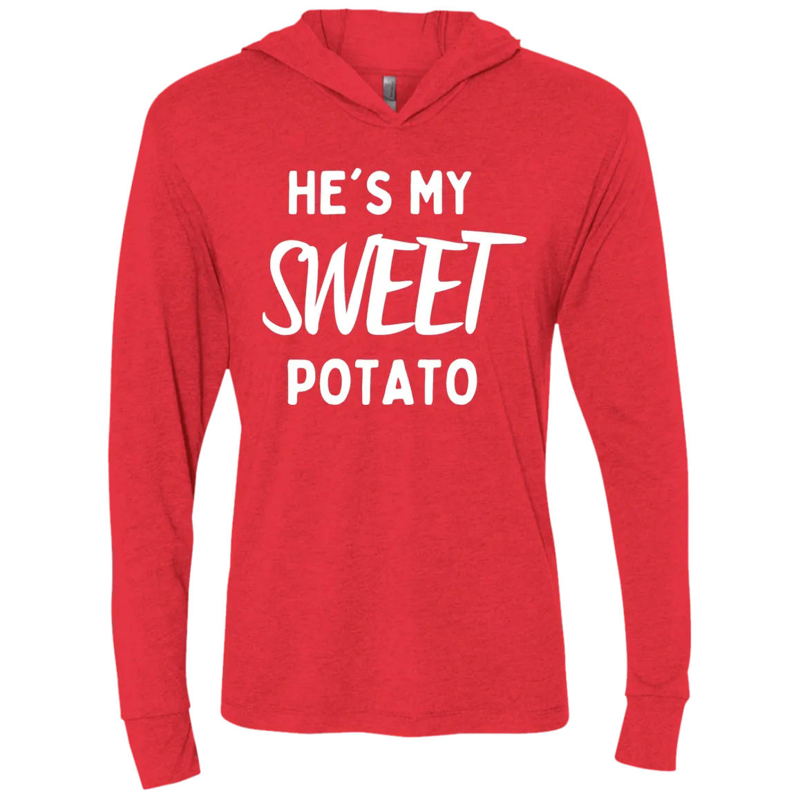 NL6021 Unisex Triblend LS Hooded T-Shirt