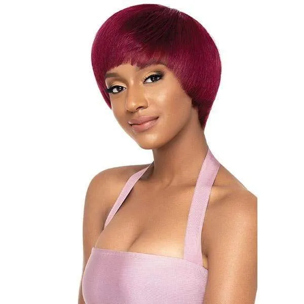Outre 100% Human Hair Premium Duby Wig - OVAL FRINGE