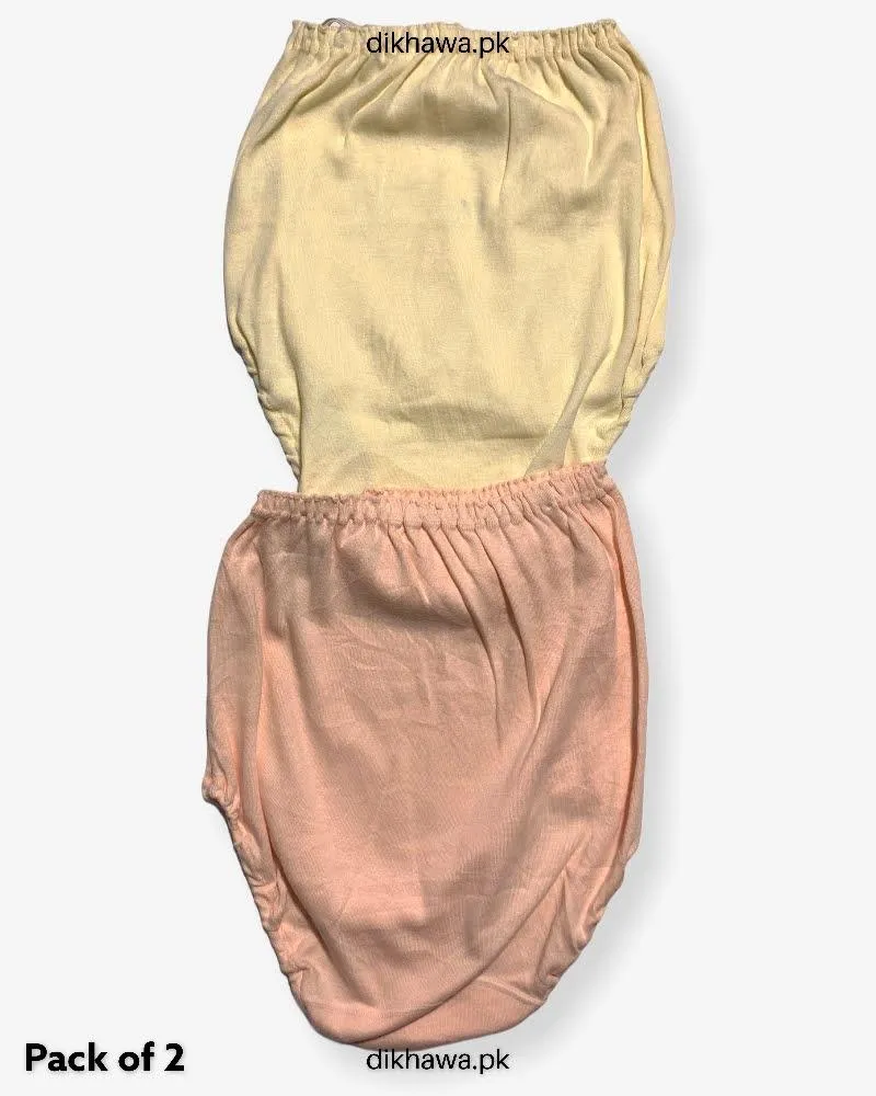 Pack of 2 Imported Stocklot Branded Cotton Panty Stretchable Cotton Lace Panty 2021