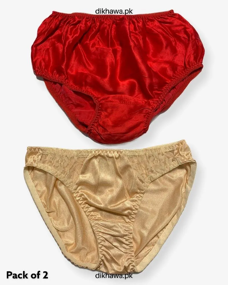 Pack of 2 Imported Stocklot Branded Net Panty Stretchable Net Lace Panty 2021