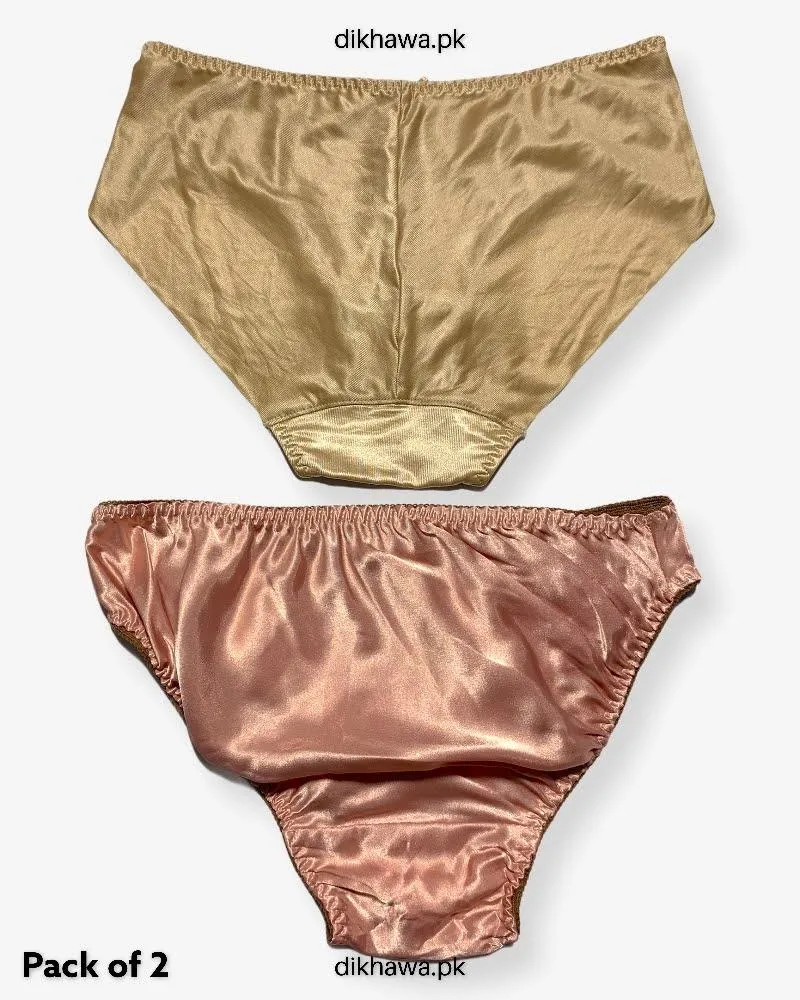 Pack of 2 Imported Stocklot Branded Net Panty Stretchable Net Lace Panty 2021