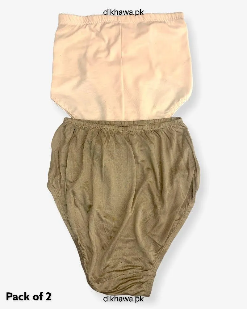 Pack of 2 Imported Stocklot Branded Net Panty Stretchable Net Stretchable Panty 2021