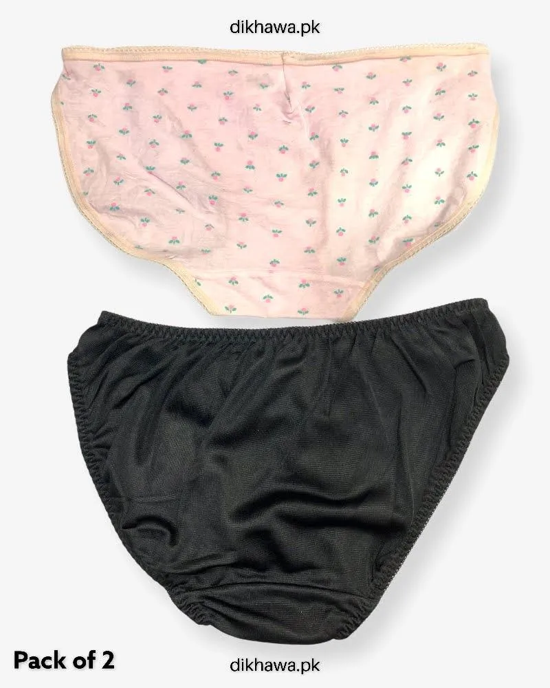 Pack of 2 Imported Stocklot Branded Net Panty Stretchable Net Stretchable Panty 2021
