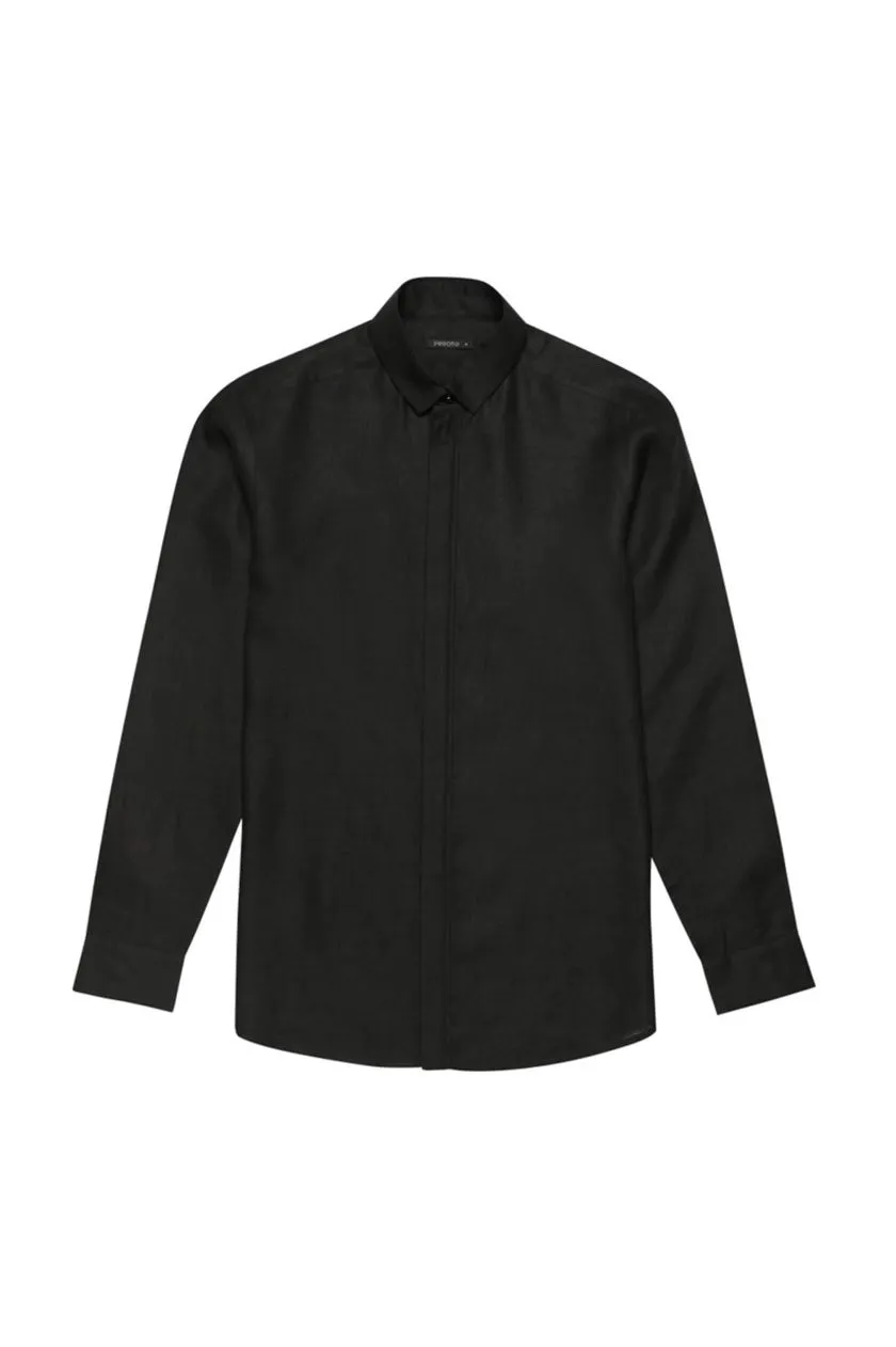 Perona   -   Mens-Shirts-Shirts-Luan-Pma-Ss24-206-S-Black