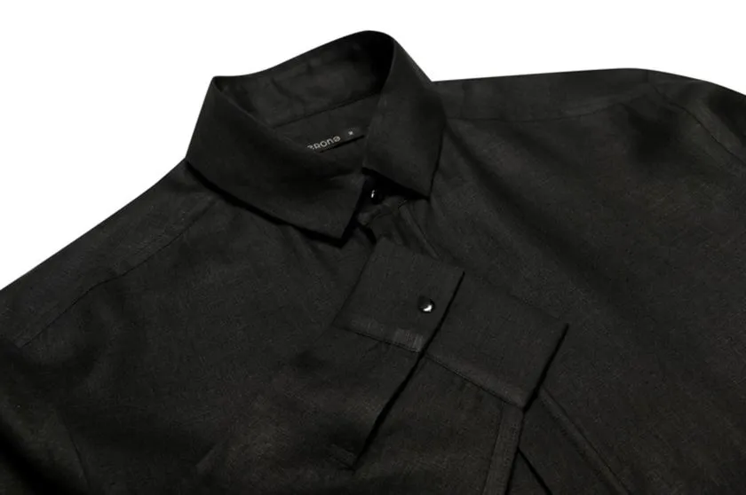 Perona   -   Mens-Shirts-Shirts-Luan-Pma-Ss24-206-S-Black