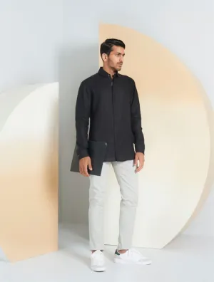 Perona   -   Mens-Shirts-Shirts-Luan-Pma-Ss24-206-S-Black
