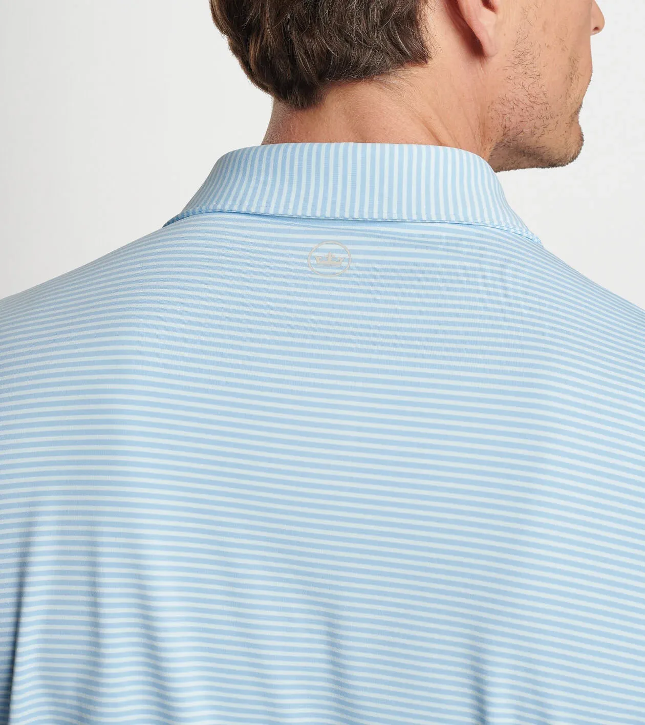 Peter Millar Ambrose Performance Polo - Bluefrost