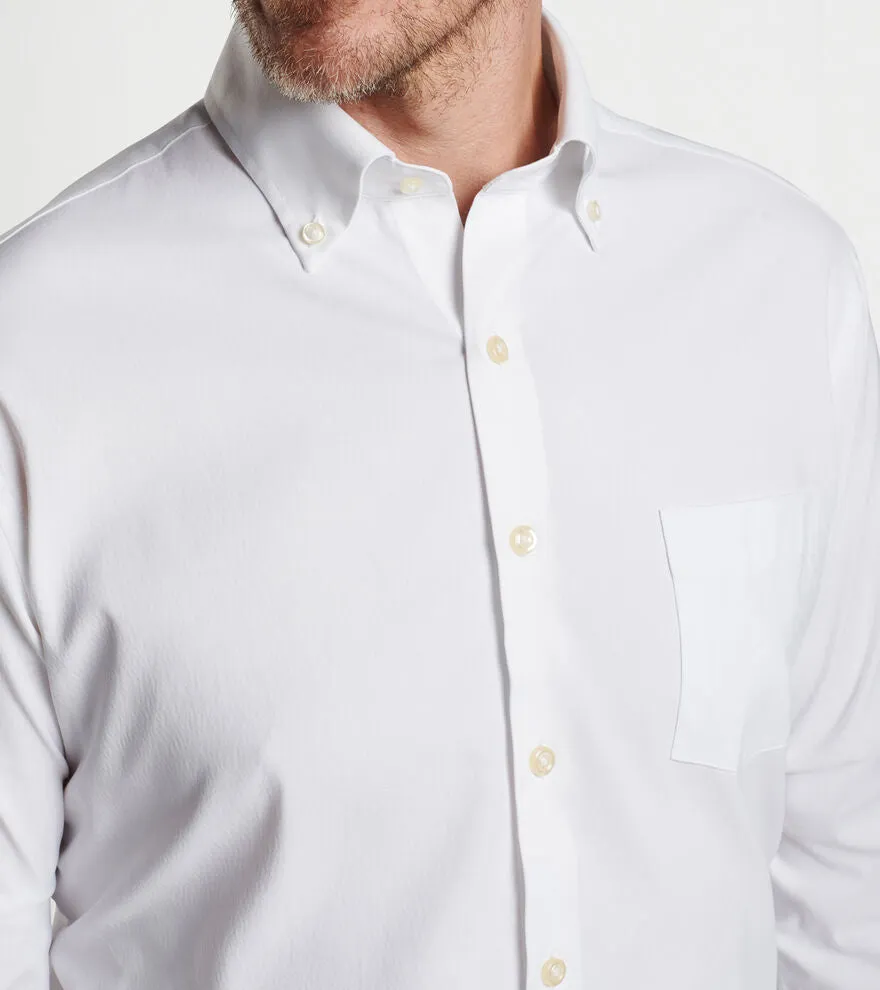 Peter Millar- Collins Performance Oxford Sport Shirt