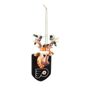 Philadelphia Flyers, Resin Reindeer Orn,3ot4370rro